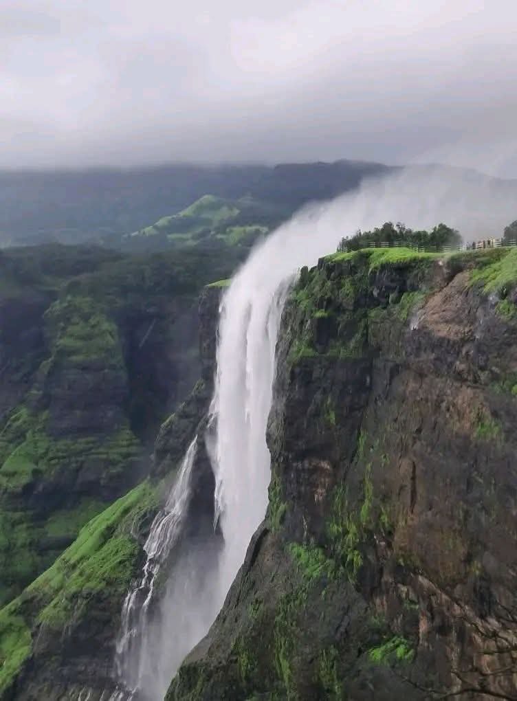 Reverse Waterfall near Bhandardara